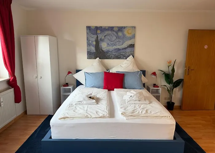 Dutti's - Wohlfuehl-studio, Kueche, Stellplatz, Self-check-in, Garten Lägenhet Ingolstadt