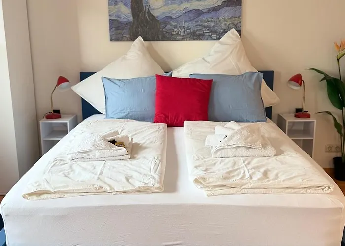 Dutti's - Wohlfuehl-studio, Kueche, Stellplatz, Self-check-in, Garten Lägenhet *