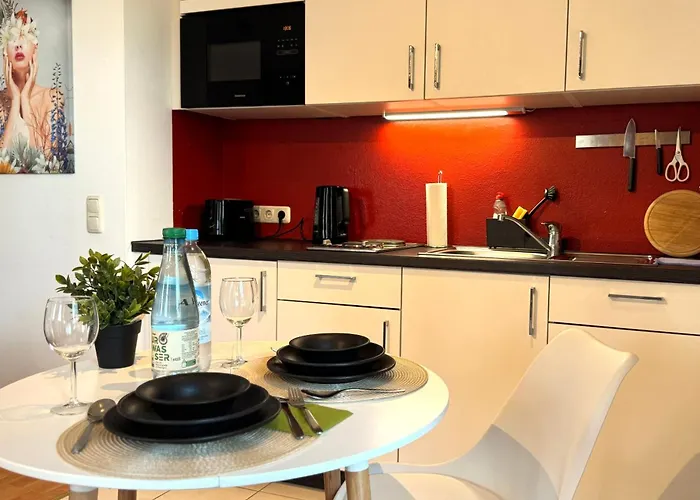 Dutti's - Wohlfuehl-studio, Kueche, Stellplatz, Self-check-in, Garten